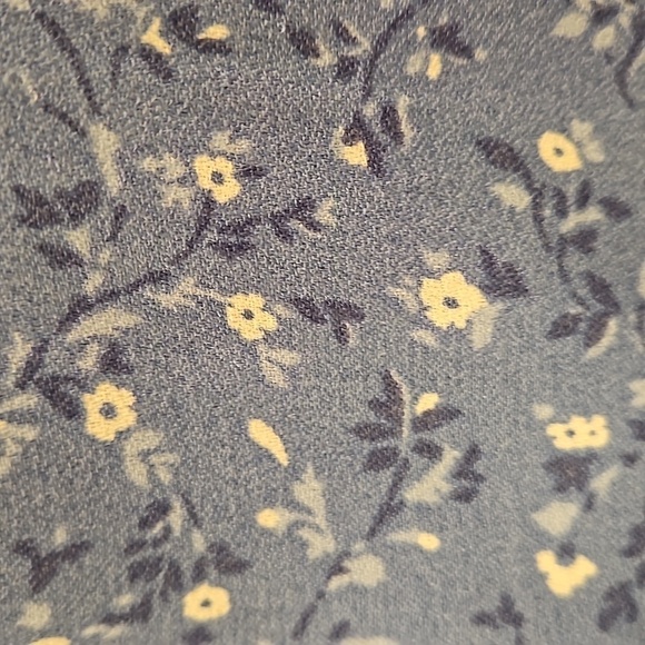 💕REFORMATION💕 Baxley Dress ~ Sweetheart Neckline Eve Blue Floral Print 10 NWT - Picture 13 of 16